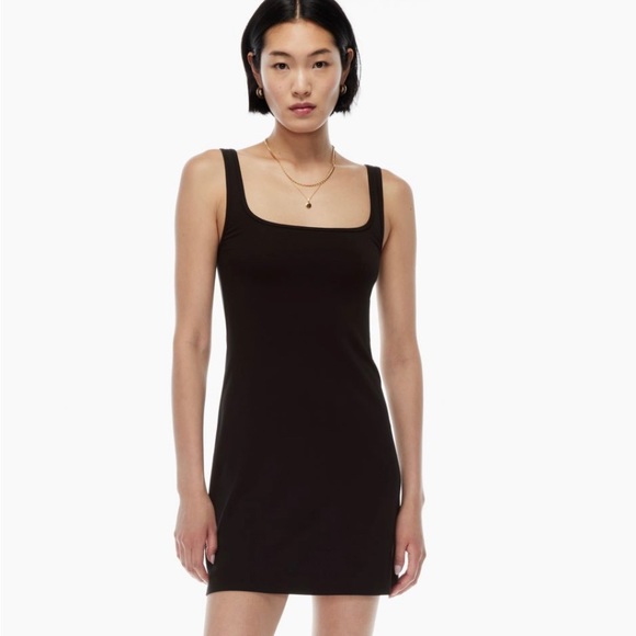 Free with $100 order Aritzia Transe Dress Anise Brown - Picture 3 of 3